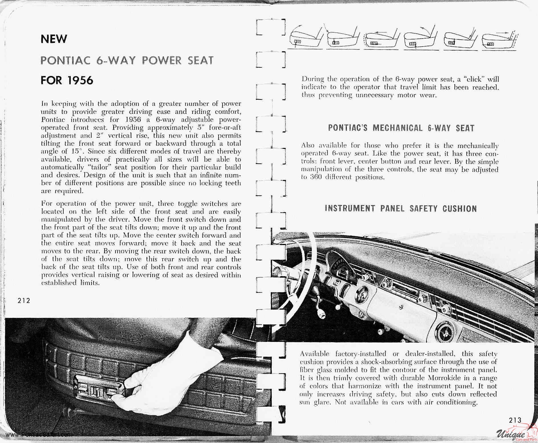 1956 Pontiac Facts Book Page 78